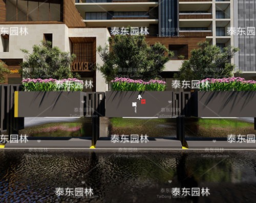 戶(hù)外不銹鋼花箱